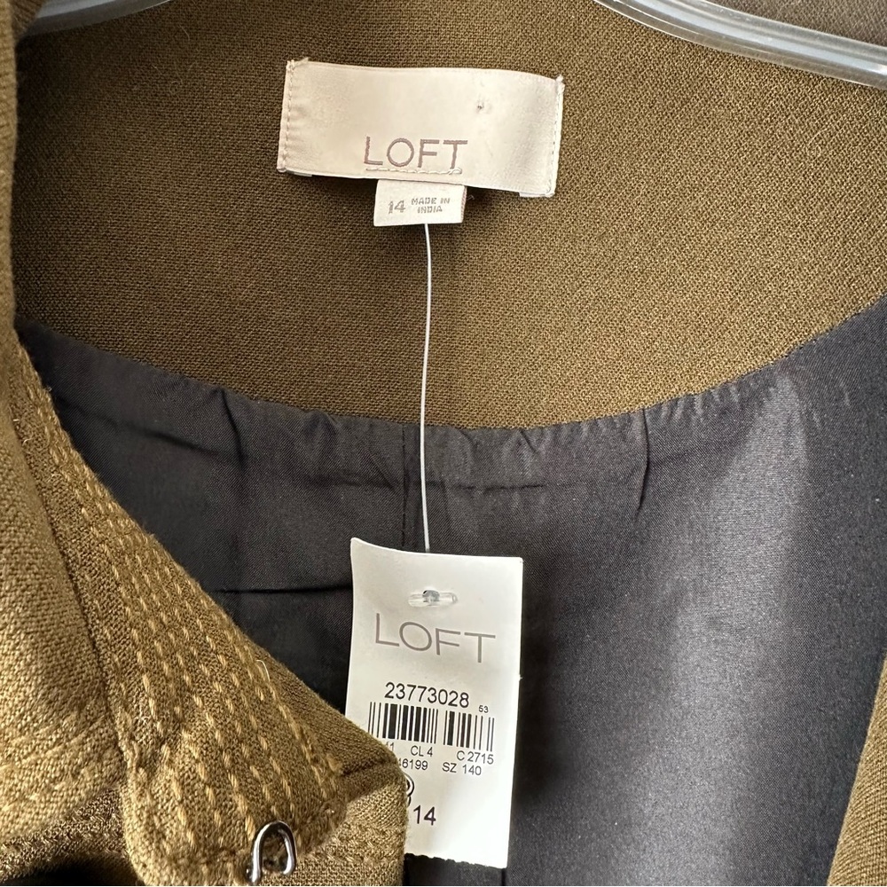 LOFT MILITARY STYLE JACKET - Picture 4 of 8